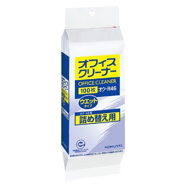 （まとめ買い）オフィスクリーナー 詰替用 シートサイズ130x180mm 100枚 オク-R46 [x3]