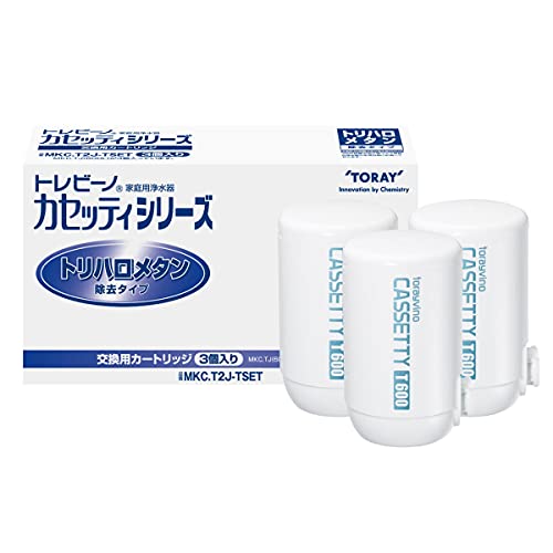 東レ トレビーノ MKC.TJ×3個セット MKカセッティシリーズ トリハロメタン除去タイプ 用 カートリッジ 浄水器 蛇口 直結型 日本製
