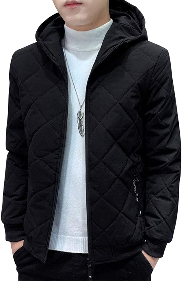 メンズ 長袖 裏ボア 軽量 ジップアップ パーカー アウター アウトドア ジャケット(ブラック, L)