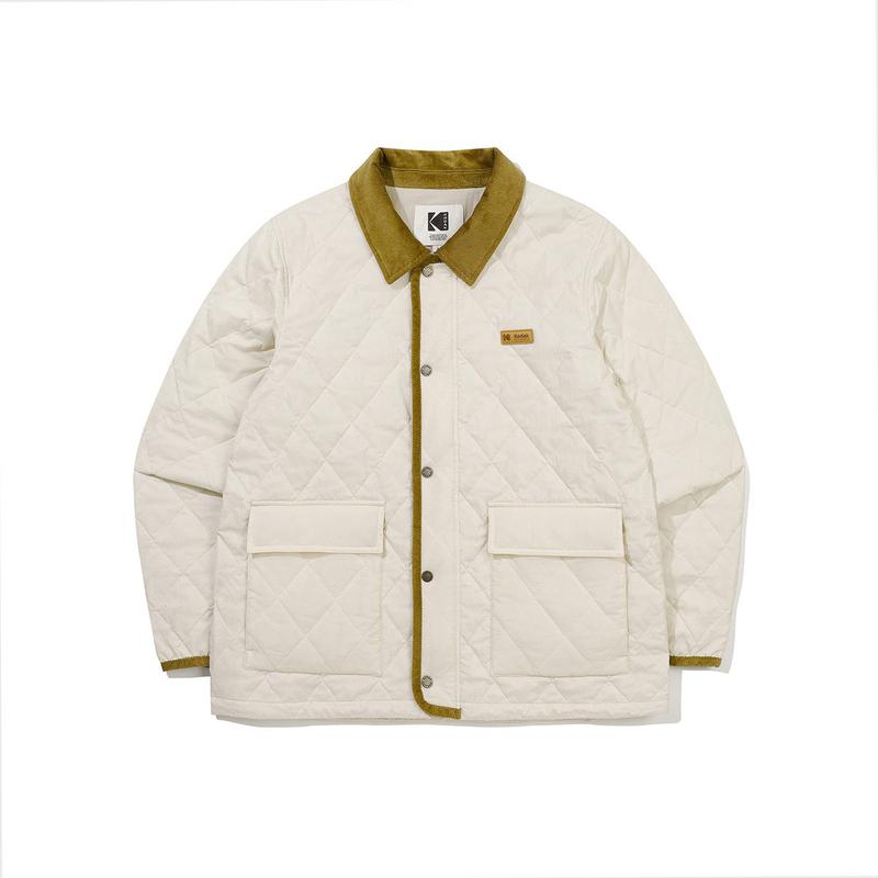 [公式]シネフレーム軽量キルティングジャケット IVORY
