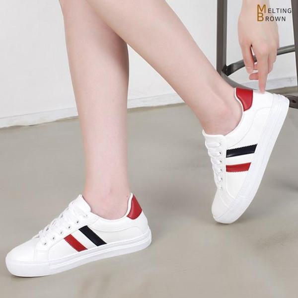 女性 春の靴 女性 カジュアルスニーカー HHUO