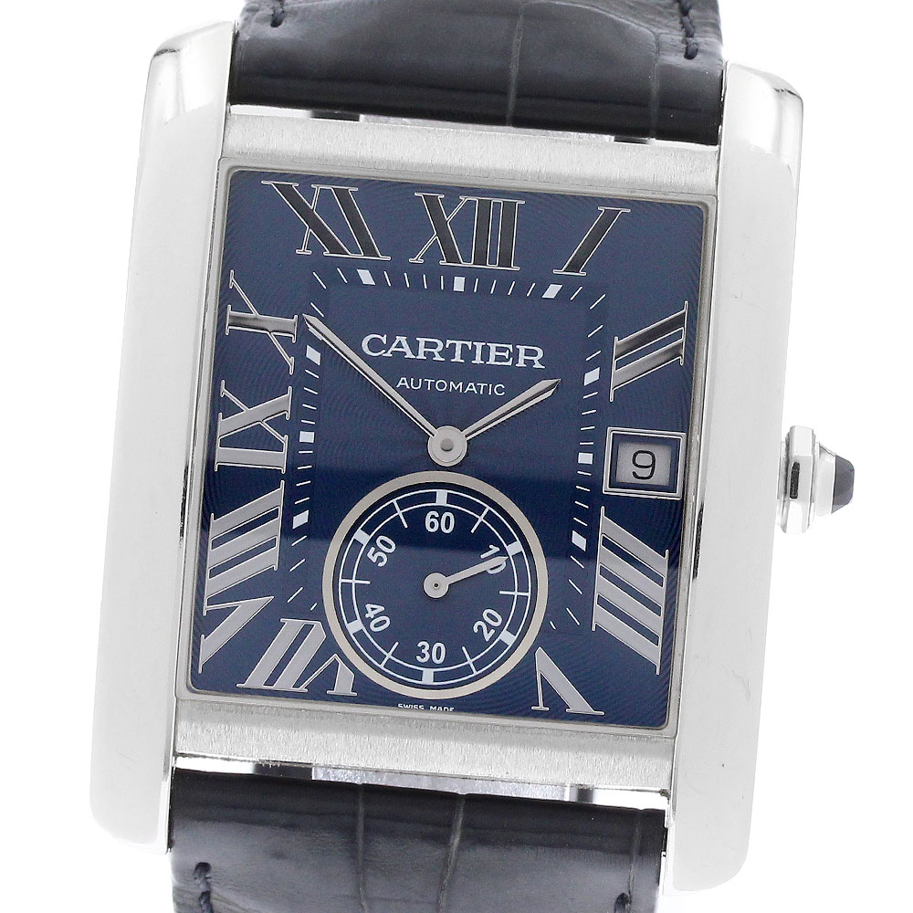 カルティエ CARTIER WSTA0010 タンクMC LM デイト 自動巻き メンズ _964080【中古】