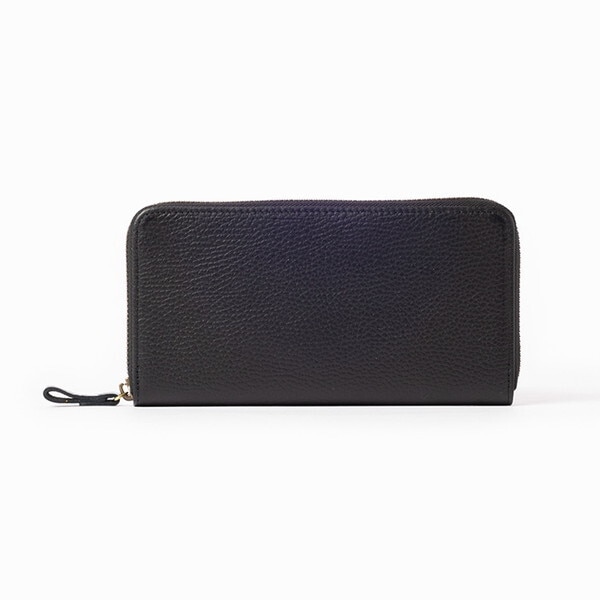 小田清 豊岡工房 牛革長財布 ブラック 437901