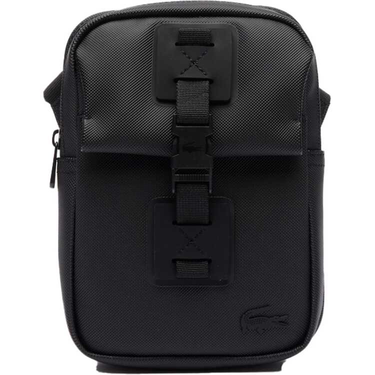 NAOS バーティカルサッチェルバッグ ブラック 15.5×23×5.5cm #NH4470OO-000