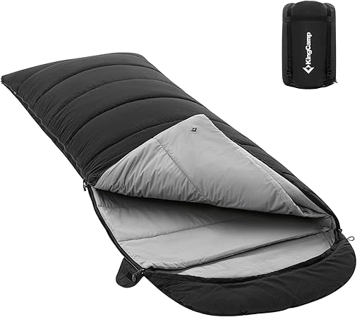 寝袋 封筒型 ブランケット 毛布 大人用 シュラフ 通気性 暖かい コンパクト オールシーズン 快適温度0℃~4℃ 丸洗い 撥水加工 アウトドア キャンプ用 登山 車中泊 防災用 収納袋付き