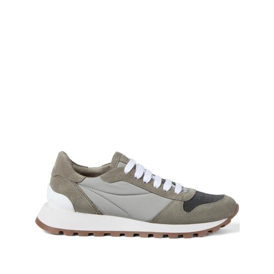 BRUNELLO CUCINELLI Women Sneakers MZ47G1960 C7550 GREEN