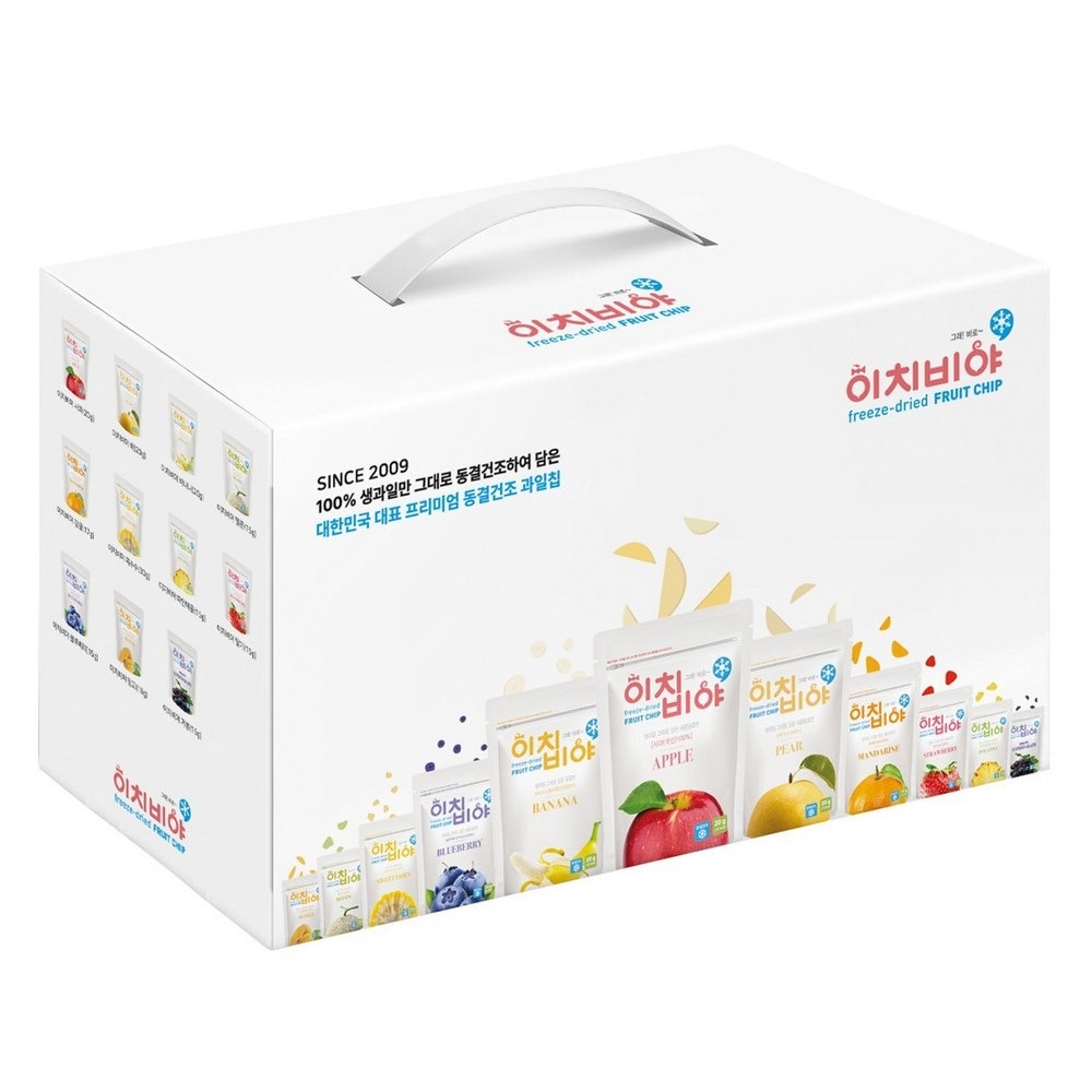 イチビヤプレミアム凍結乾燥フルーツチップ11袋ギフトセット645g