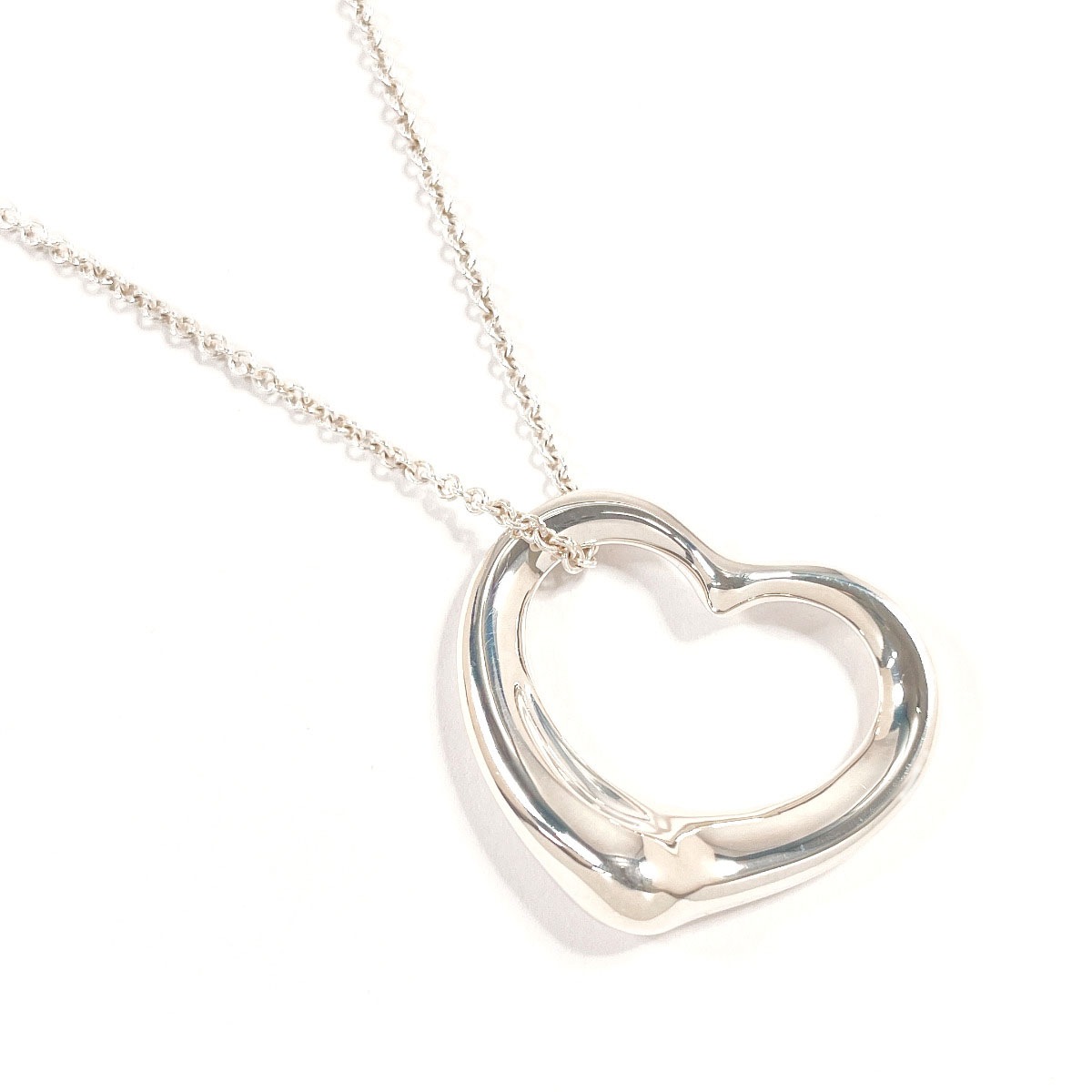 エルサペレッティ オープンハート ネックレス シルバー シルバー925 レディース
