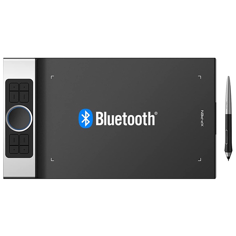 ペンタブ Deco Pro MW 11x6型 iPhone対応 Bluetooth接続
