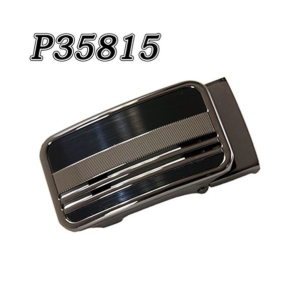 （まとめ） TENKAPAS 無段階調整 快適便利 オートロック 本革 ベルト メンズ P35815 (×2セット)