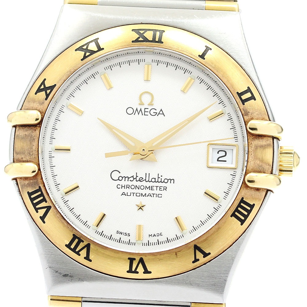 オメガ OMEGA 1302.30 コンステレーション デイト クロノメーター ハーフバー 自動巻き メンズ _883382【中古】