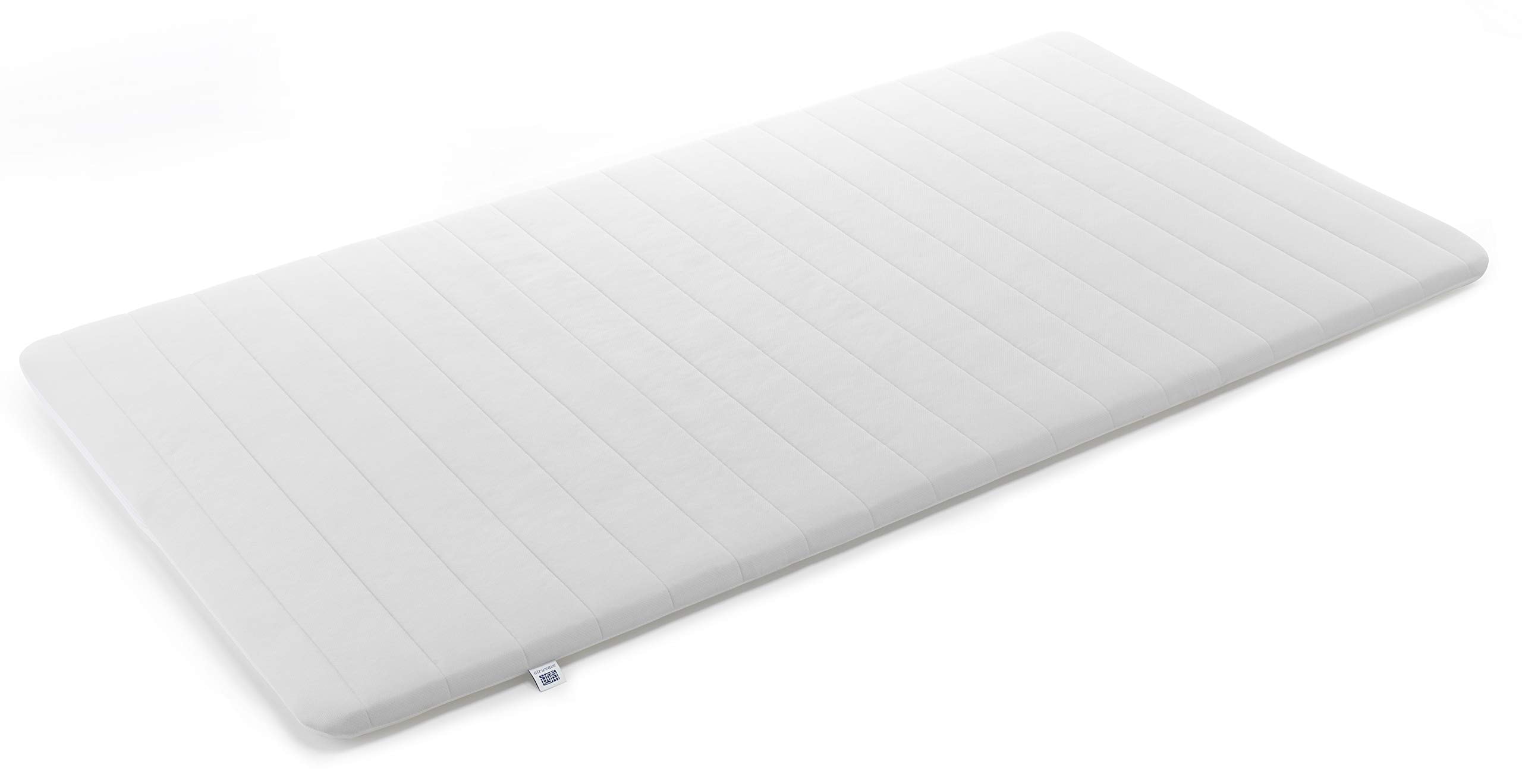 エアウィーヴ(airweave) マットレス シングル スマート01 マットレスパッド 高反発 三つ折り 折りたたみ 薄型 洗える マットレスパッド 1-262011-1 ホワイト スマート025 後