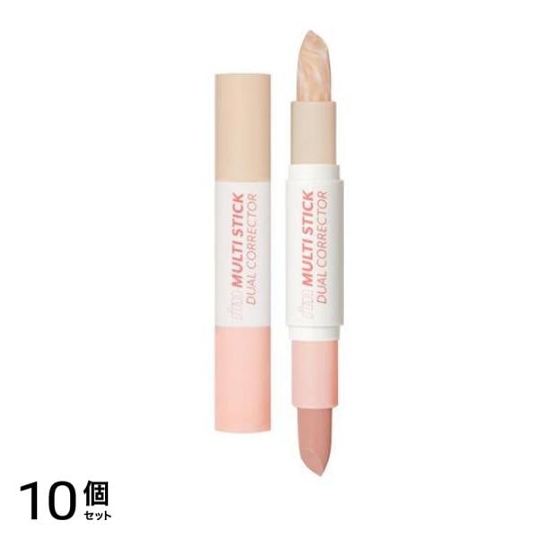 アイムミミ アイムマルチスティックデュアルコレクター 001 ソフトピンク 7.6g 10個セット