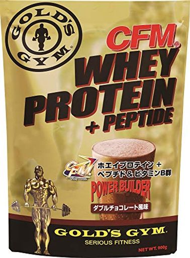 (GOLD’S GYM) CFMホエイプロテイン ダブルチョコレート風味 2KG