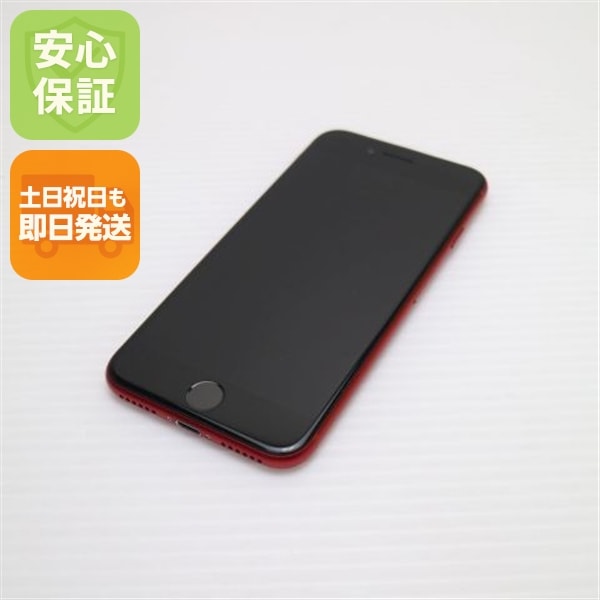 新品同様 SIMフリー iPhone SE 第2世代 128GB レッド 白ロム 223