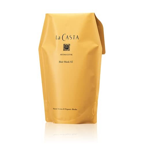 La CASTA ラ・カスタ トリートメント アロマエステ ヘアマスク 82 詰め替え オーガニック 600g においべたつきが気になる方へ 日本製 天然アロマ