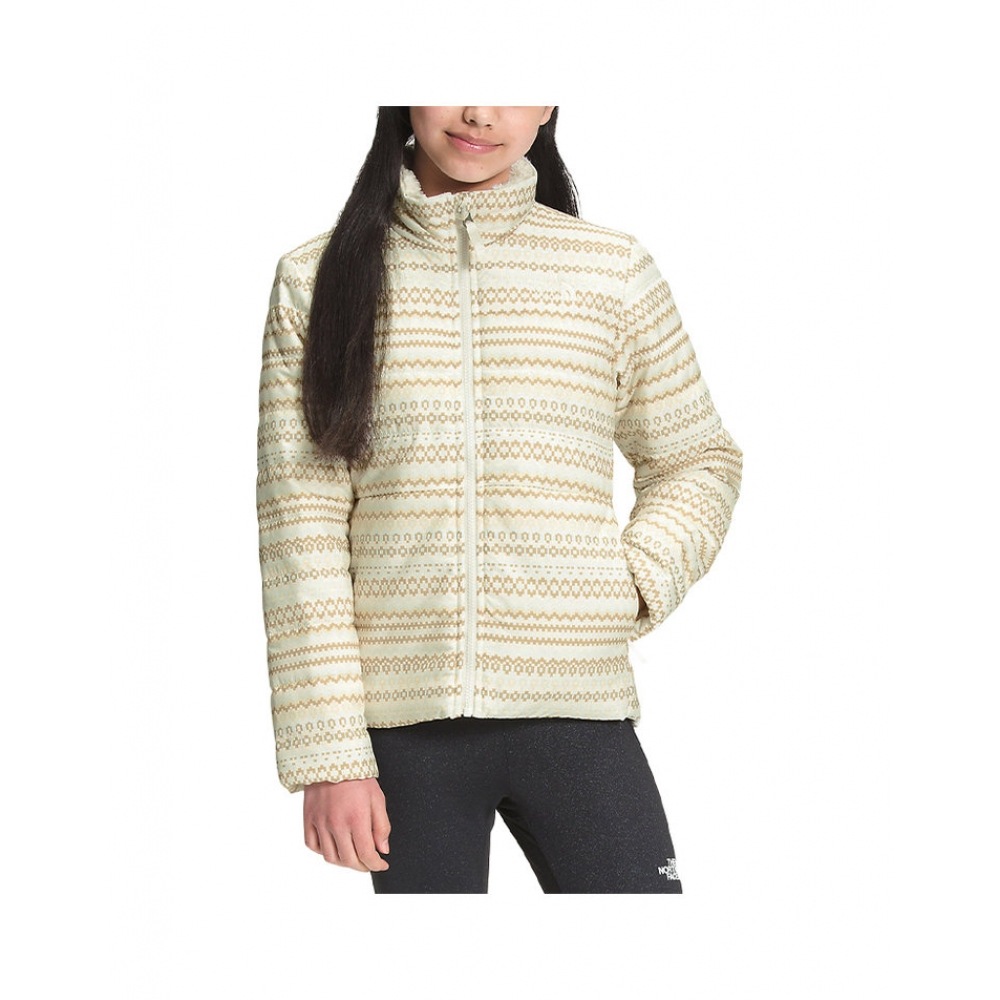 North Face 女の子用両面ジップアップジャケット