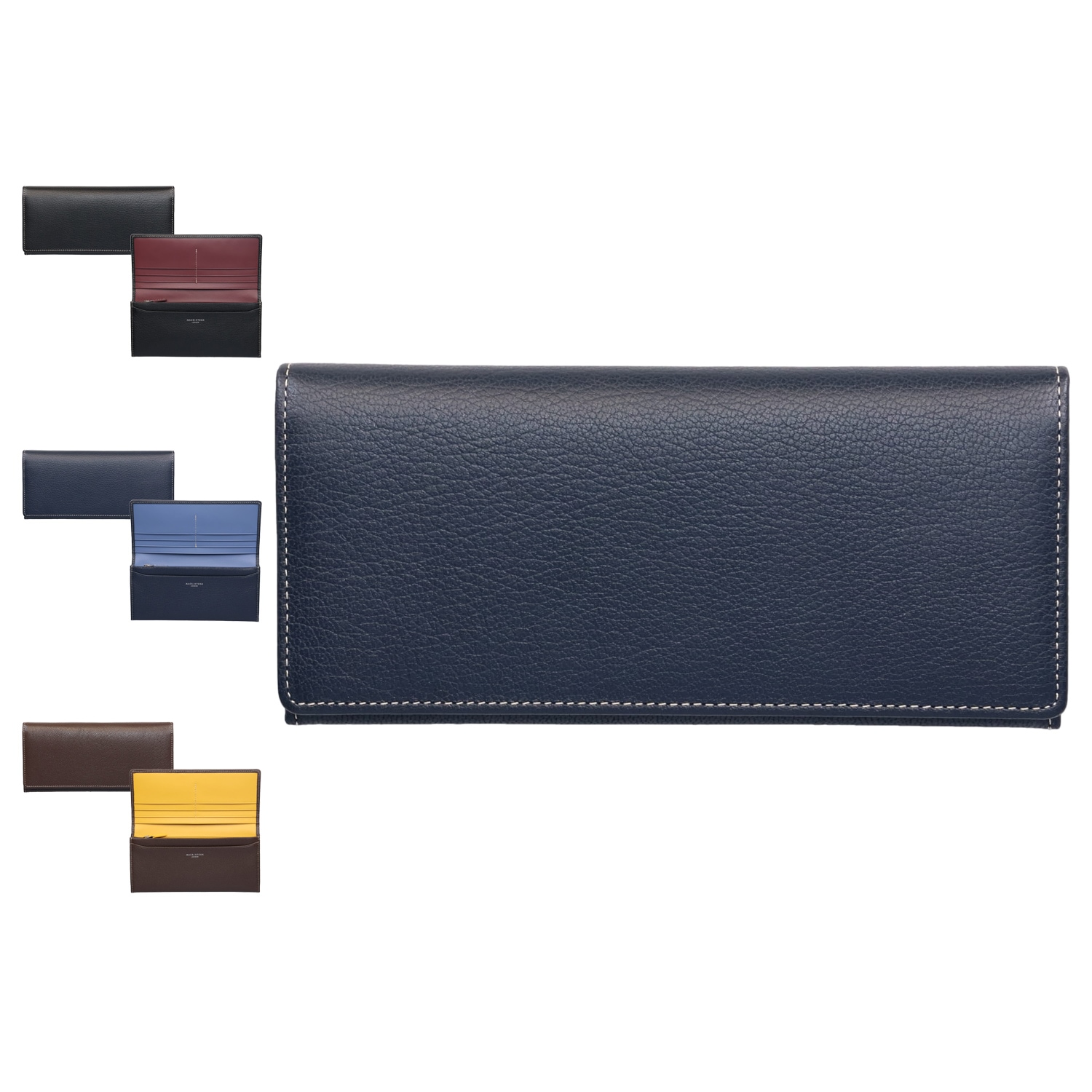 財布 長財布 ムース メンズ 本革 小銭入れ付き 6060069