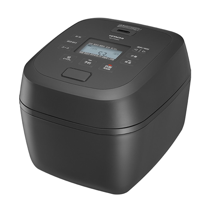 炊飯器 5.5合炊き 圧力IH炊飯器 圧力IHタイプ 黒厚鉄釜 RZ-Y100HJ-H チャコールグレー