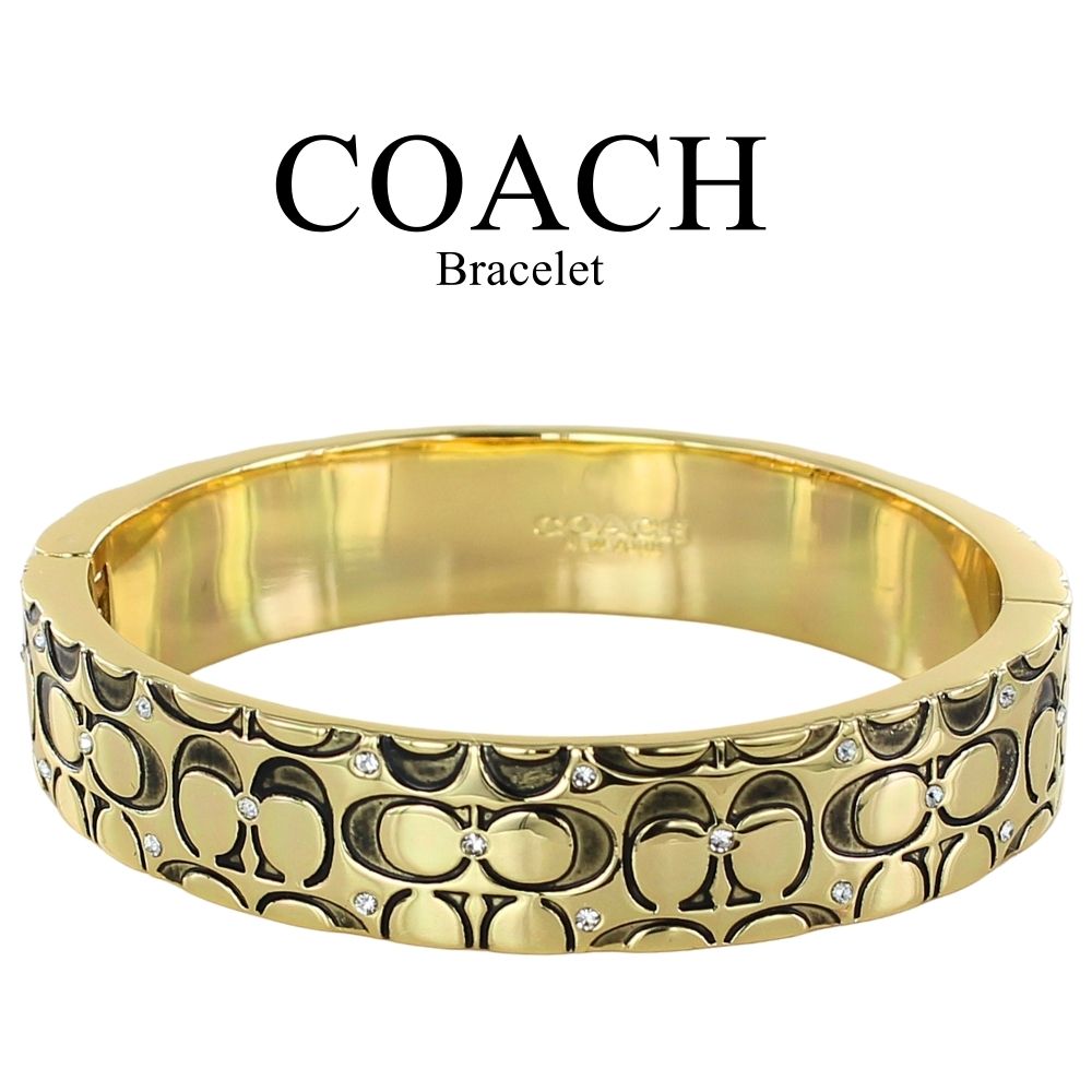 コーチ バングル ブレスレット レディース ブランド ゴールド 太め 大人 かわいい Cロゴ おしゃれ シンプル 誕生日プレゼント 女性 結婚式 結婚記念日 プレゼント お祝い ギフト ジュエリー C 15,910円