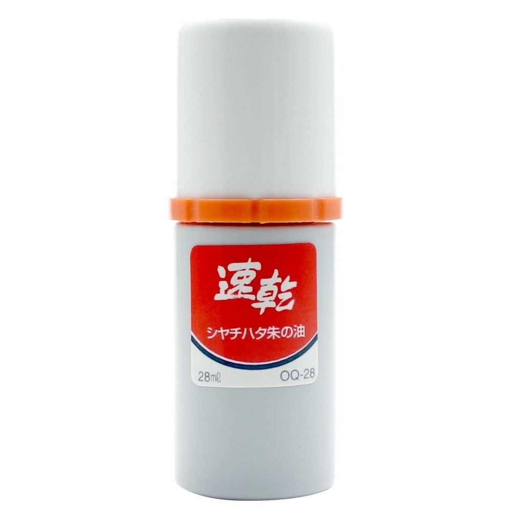 （まとめ買い）速乾モルト朱の油 28ml OQ-28シユイロ [x12]