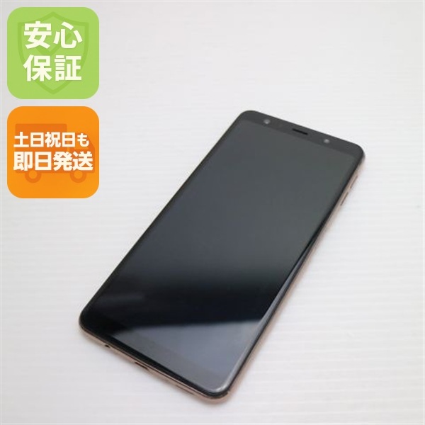 美品 SIMフリー Galaxy A7 ゴールド スマホ 147