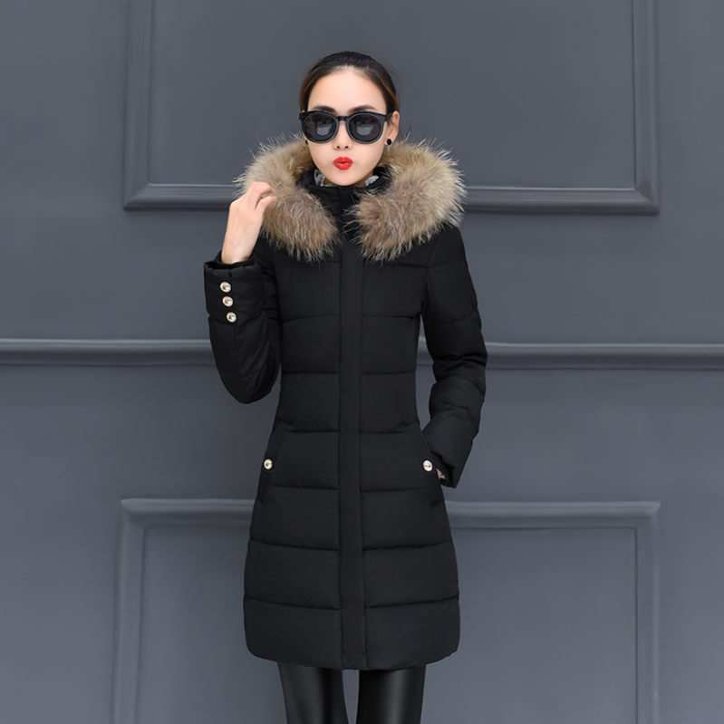 棉服 防寒ジャケット ダウンコート レディース ロングコート ダウンジャケット ファー 中綿 厚手コート アウター 着痩せ シンプル スリム きれいめ 細身 通勤 冬着 雪遊び プレゼント 50代 4