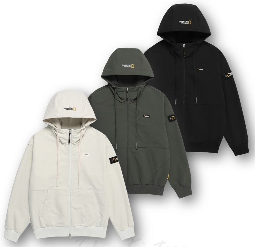 アルケロン 起毛 WOVEN HOODED ZIP-UP (N244UFT950)