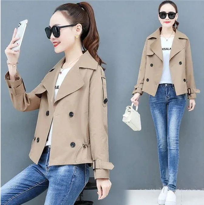 【急速出荷!】ジャケットレディースシンプルスプリングコートトレンチコート秋チェスターアウターコート今日は30パーセント