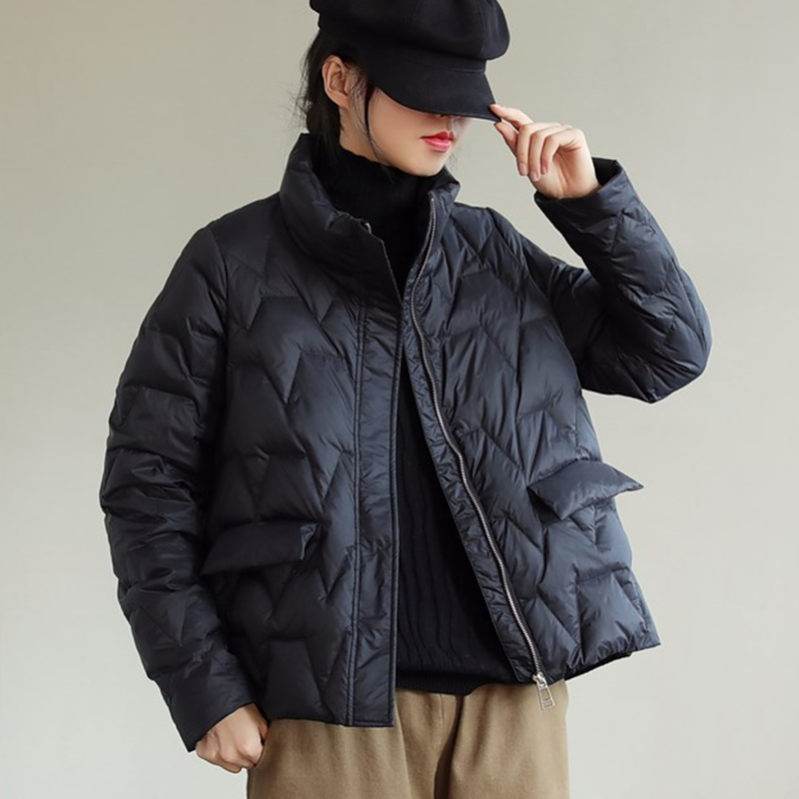 アウター ダウンコート レディース コート レディースアウター 中綿コート 冬アウター ダウンジャケット 女性 冬 長袖 ショート丈ジャケット ショート丈 冬服 韓国風 シンプル 可愛い 着回し カジ 4,830円