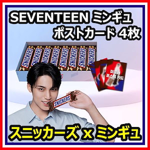 SEVENTEEN ミンギュ トレカ ポストカード SEVENTEEN セブチ ミンギュ トレカ ポストカード アルバム