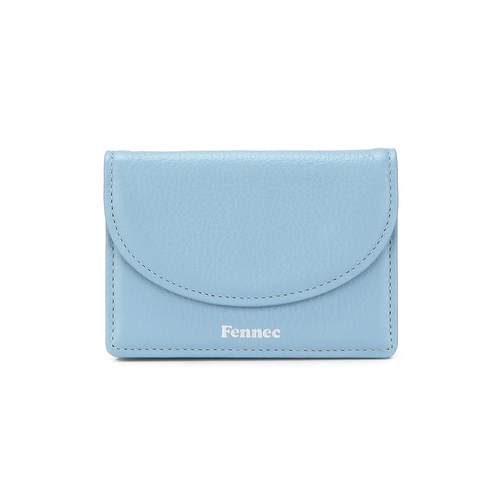 フェネック ハーフムーン アコーディオン ポケット - フォグ ブルー