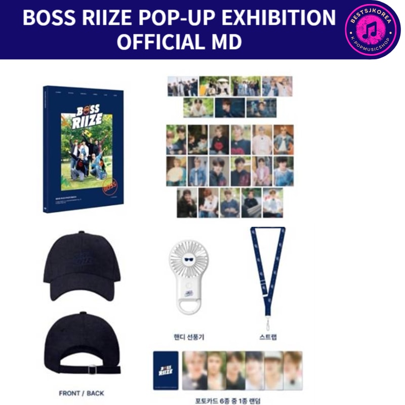 #2 BOSS RIIZE POP-UP EXHIBITION OFFICIAL MD 4種選択