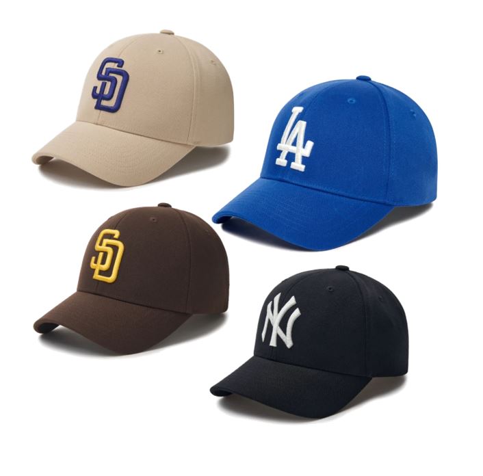 New Fit Structure Ball Cap (3ACP0802N-13BRD,3ACP0802N-13BGM,3ACP0802N-50BKS,3ACP0802N-07BLD)