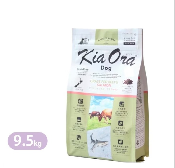 グラスフェッドビーフ＆サーモン 9.5kg ドッグフード 全犬種 大型犬 中型犬 小型犬 ビーフ生肉 生サーモン