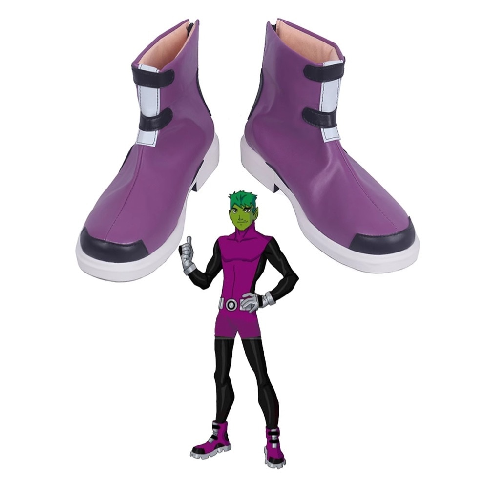 ヤング・ジャスティス・ビーストボーイ・ガーフィールド・マーク・ローガンシューズ