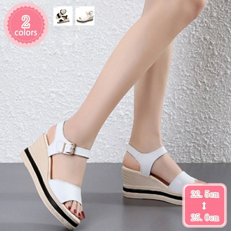 777円OFFクーポン レディース オフィス サンダル ナースシューズ 婦人靴 ストラップ コンフォート サンダル アンクルストラップ 大人 カジュアル 厚底 ウェッジソール 学生 通勤 通学 幅広