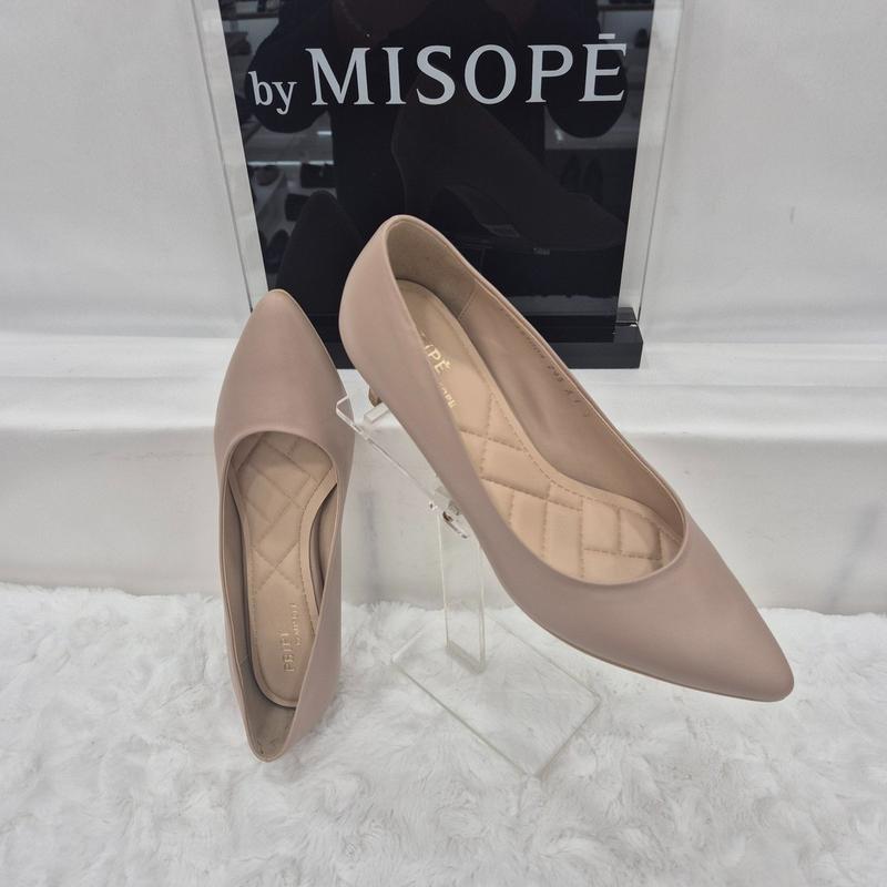 By 女性 ベーシック ミドルヒール パンプス 112HT131FY004 PINK 4 JJ
