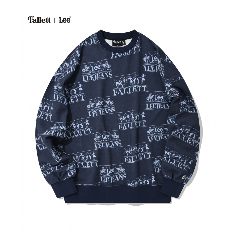 FALLETT [FallettXLee] ウェスタンパターン マンツーマンネイビー