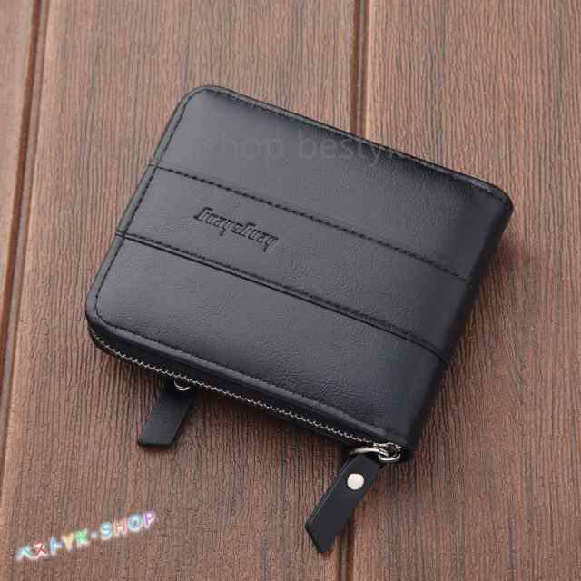 メンズ 財布 短財布 ウォレット ミニ財布 大容量 カード入れ 小銭入れ 二つ折り財布 札入れ プレゼント 父の日 使いやすい お祝い 収納