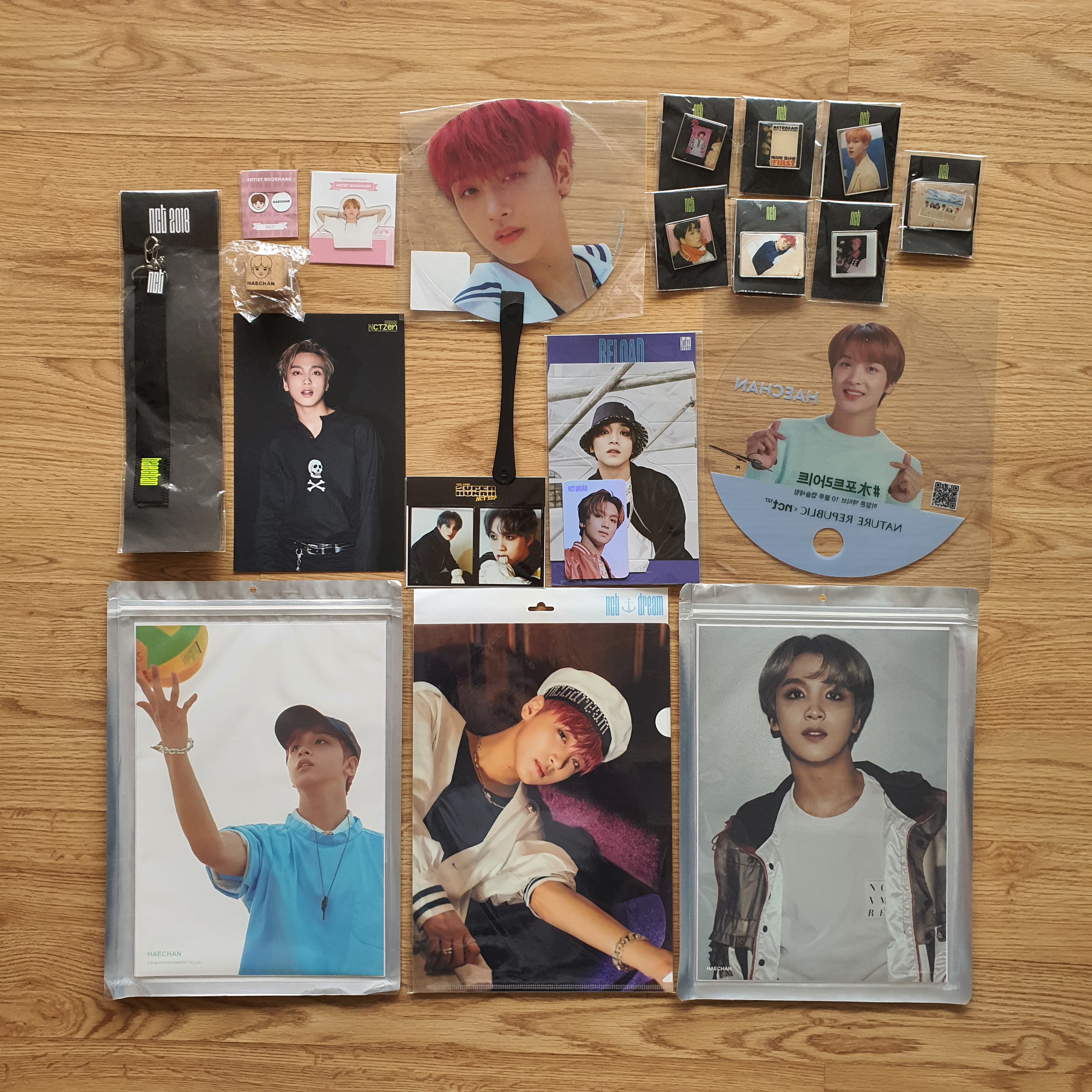 SM Artist NCT HAECHAN Official Special Goods Set 2