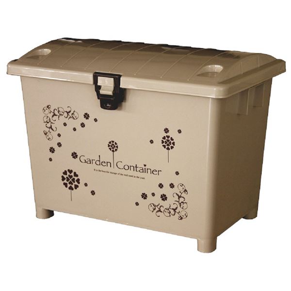 ガーデン＆マルチコンテナ/収納用品 ベージュ [2個組] 組立式