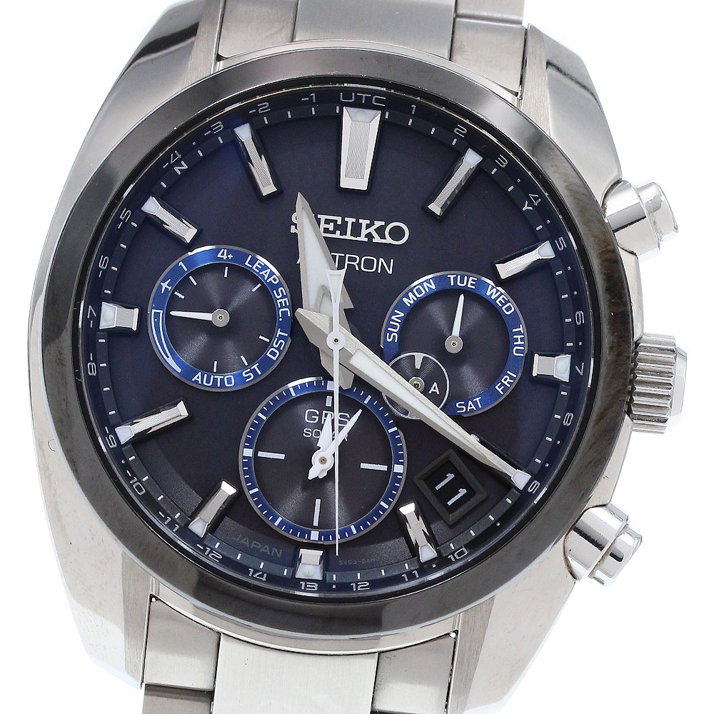 セイコー SEIKO SBXC053/5X53-0AJ0 アストロン デイデイト ソーラー電波 メンズ 箱・保証書付き_920399【中古】