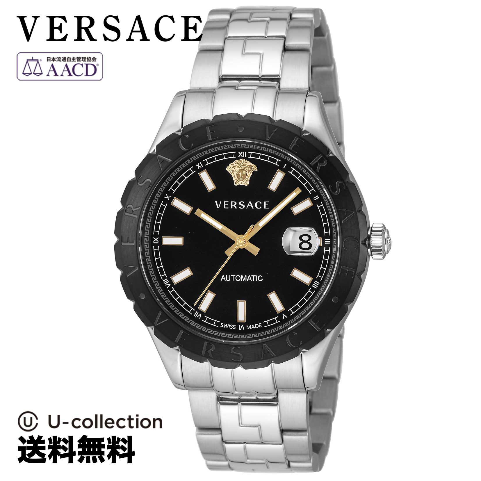 【腕時計】 VERSACE(ヴェルサーチェ) HELLENYIUM / ヘレニウム メンズ ブラック 自動巻 VEZI00321 時計 ブランド