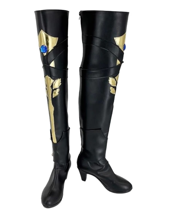 コスプレ靴 ブローニャ 崩壊：スターレイル ブーツ 下駄 シューズ 長靴 コスプレ クリスマス ハロウィン 4,858円