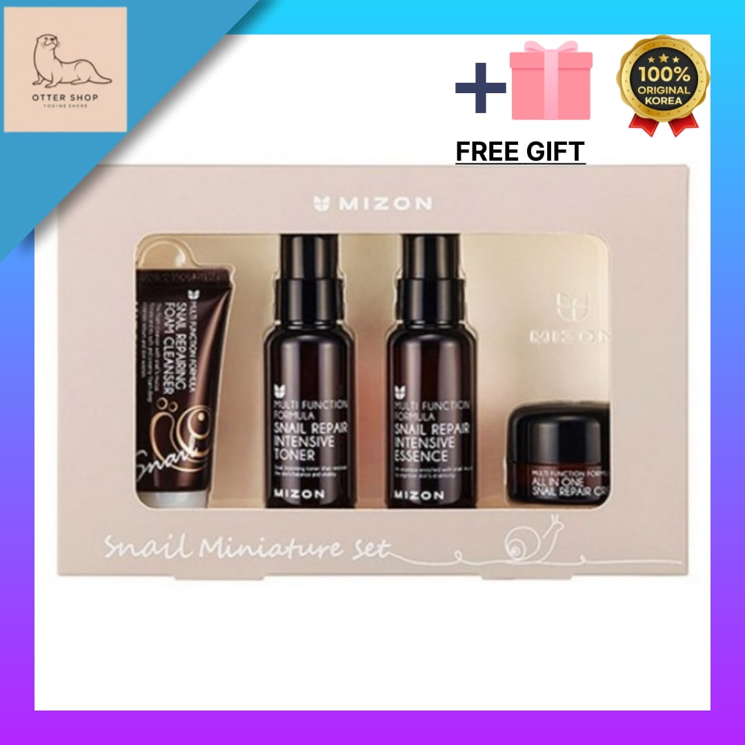 [韓国コスメ]スネイル リペア ライン ミニチュア 旅行用 4点セット 1セット/お泊まりセット スキンケア/旅行用セット/ミニサイズ/携帯用/お泊まり