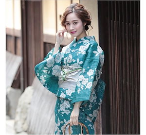 Qoo10] 訪問着 未使用 正絹 四季花 身丈156 : レディース服