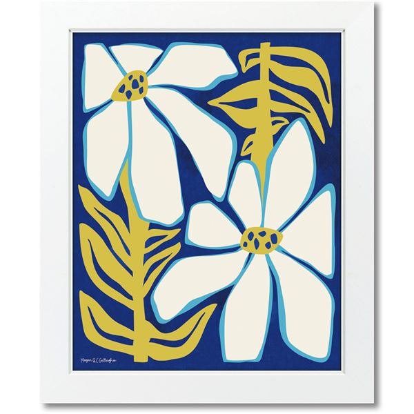 ユーパワー ミーガン/ギャラガー Gel加工 アートフレーム 「フラワー パワー1」