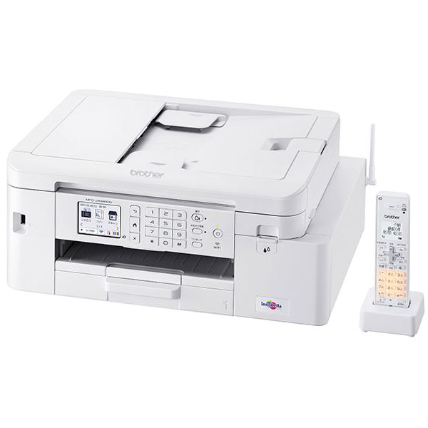 ブラザー工業 大容量ファーストタンク A4インクジェット複合機（Wi-Fi/FAX/電話機/自動両面印刷/スマホ/タブレット接続/ADF/在宅ワーク向け） MFC-J4940DN