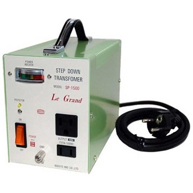 日章工業　変圧器(ダウントランス)(1500W)　SP-1500
